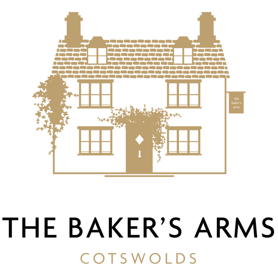 The Baker’s Arms logo – traditional Cotswold pub in Somerford Keynes.